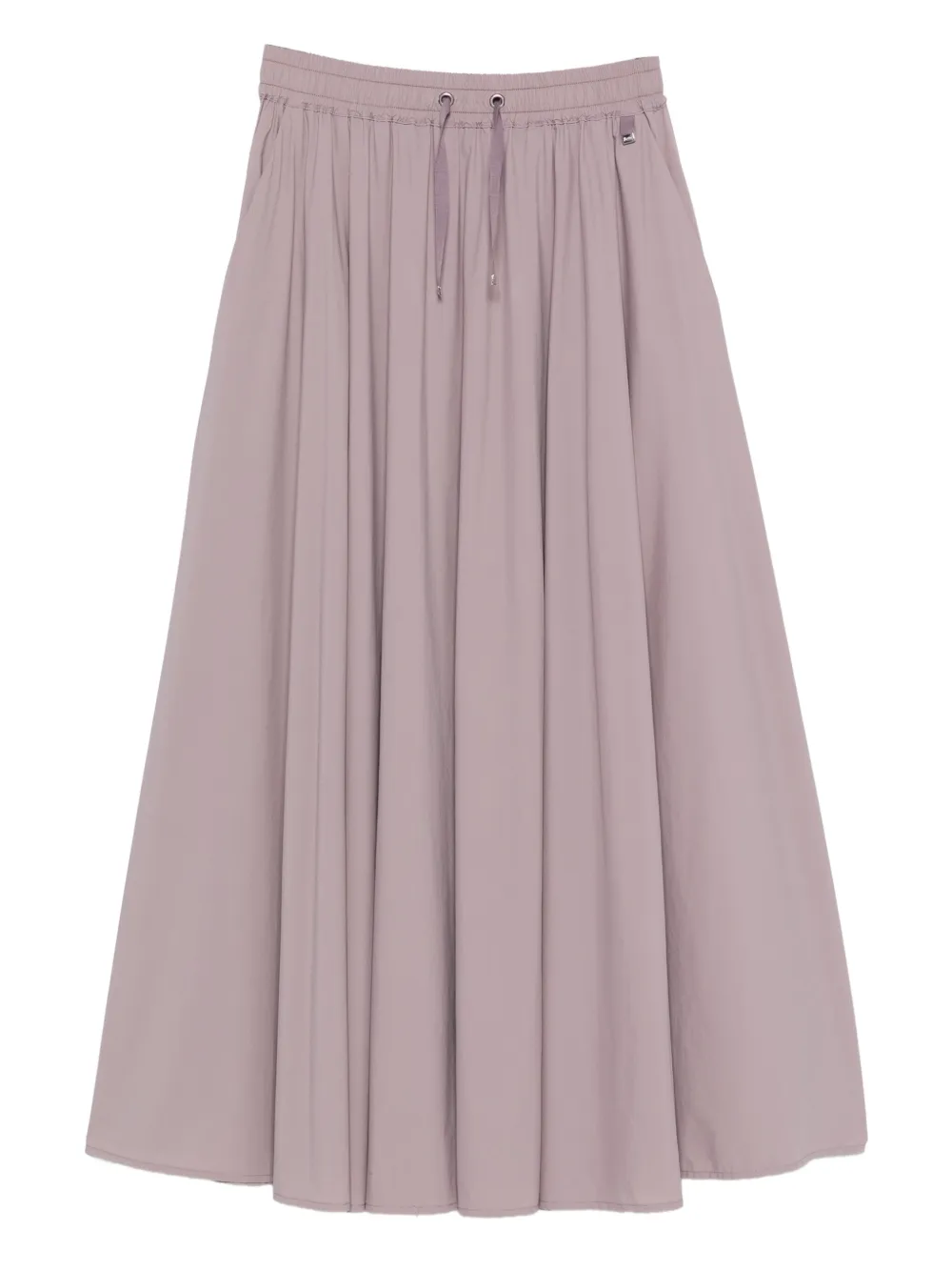 Herno Resort midi-rok met trekkoord Roze