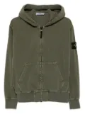 Stone Island zip-up hoodie - Green