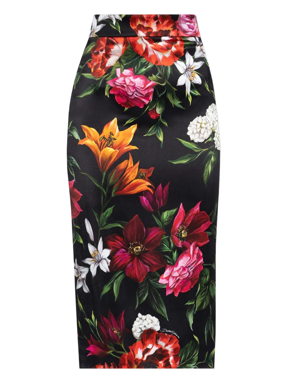 Dolce & Gabbana Kokerrok met bloemenprint Veelkleurig