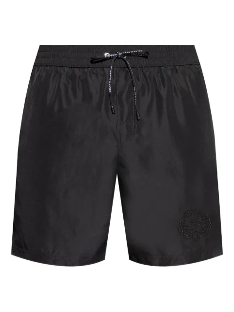 Dolce & Gabbana logo-embroidered swim shorts