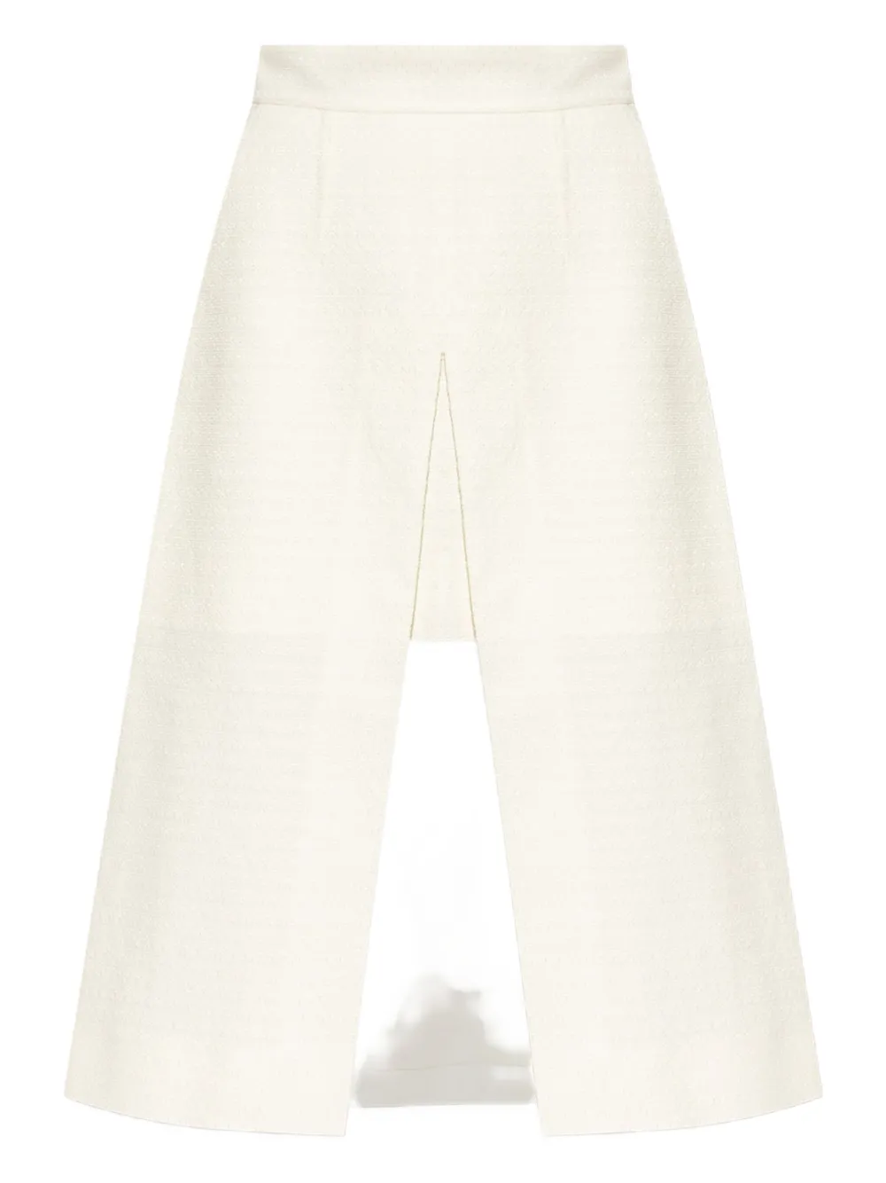 Dolce & Gabbana Rok met split aan de voorkant Wit