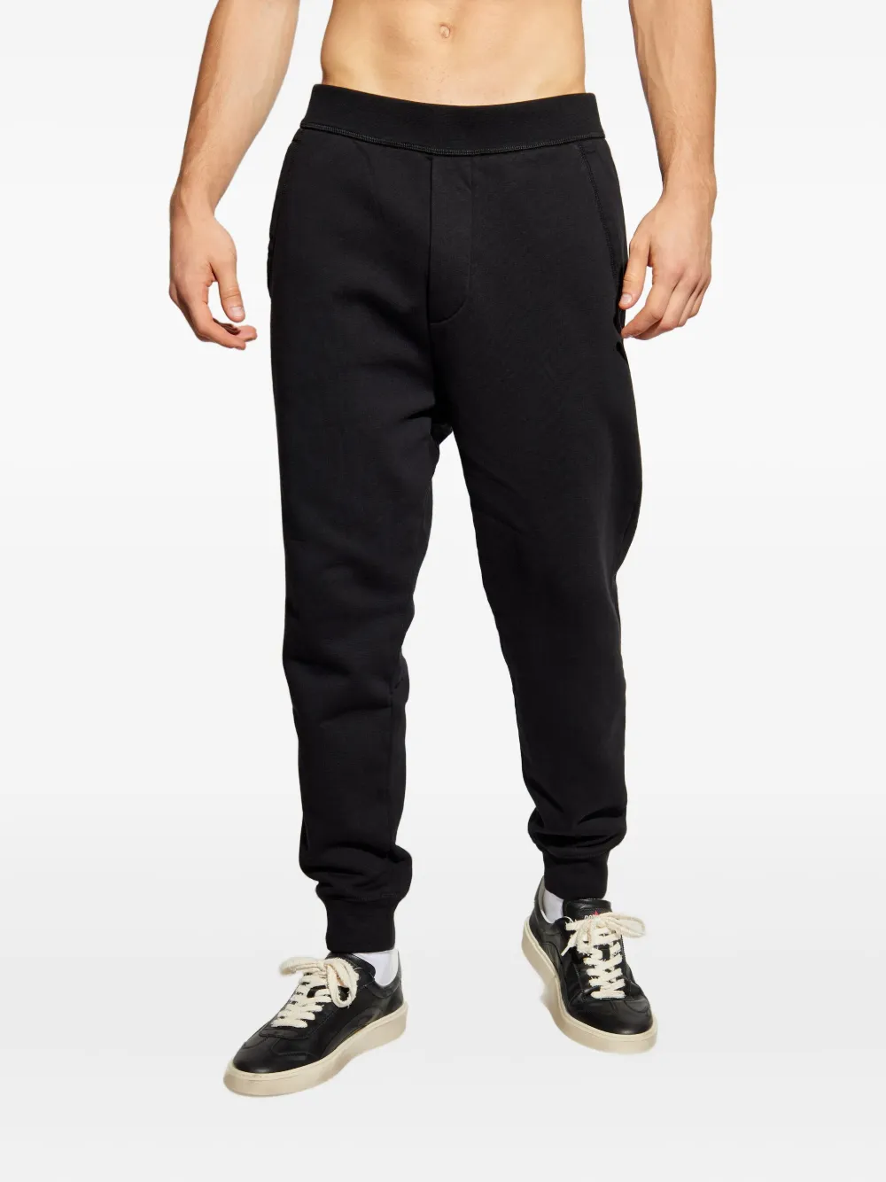 DSQUARED2 Katoenen trainingsbroek Zwart
