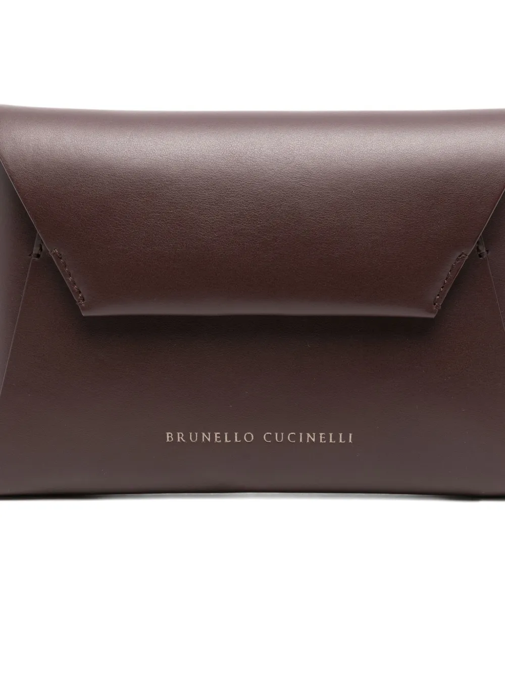 Brunello Cucinelli Envelop clutch Rood