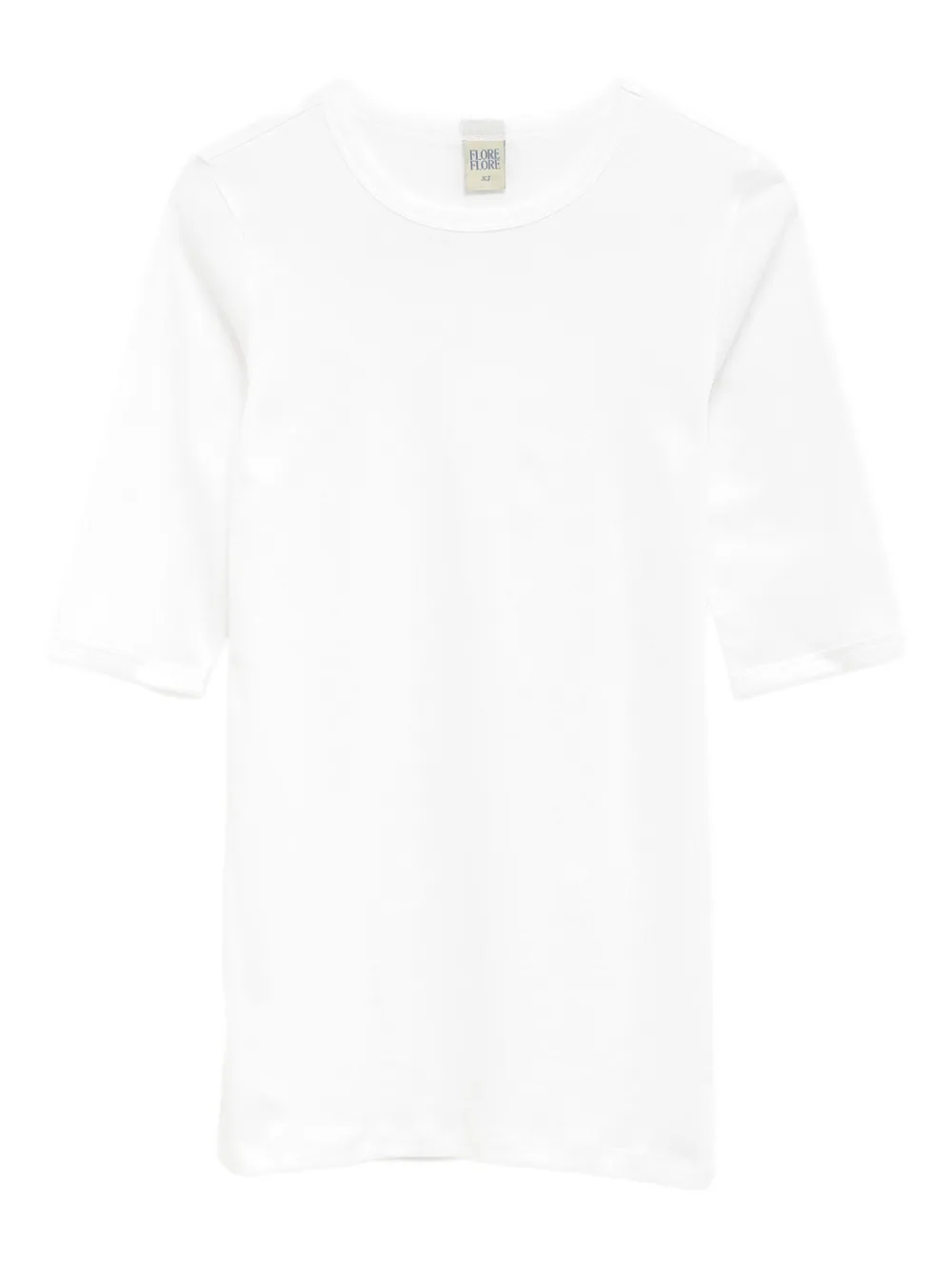 FLORE FLORE three-quarter sleeve T-shirt | White | Image 1