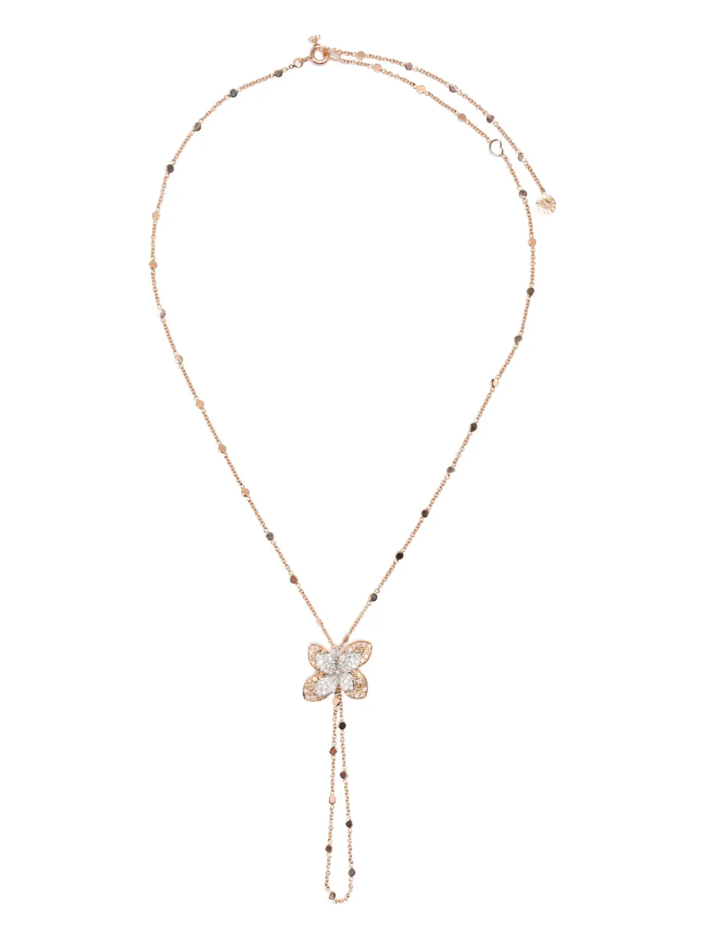 Pasquale Bruni 18K rose gold Petit Garden diamond necklace - ゴールドトーン Pasquale Bruni 18K rose gold Petit Garden diamond necklace - ゴールドトーン