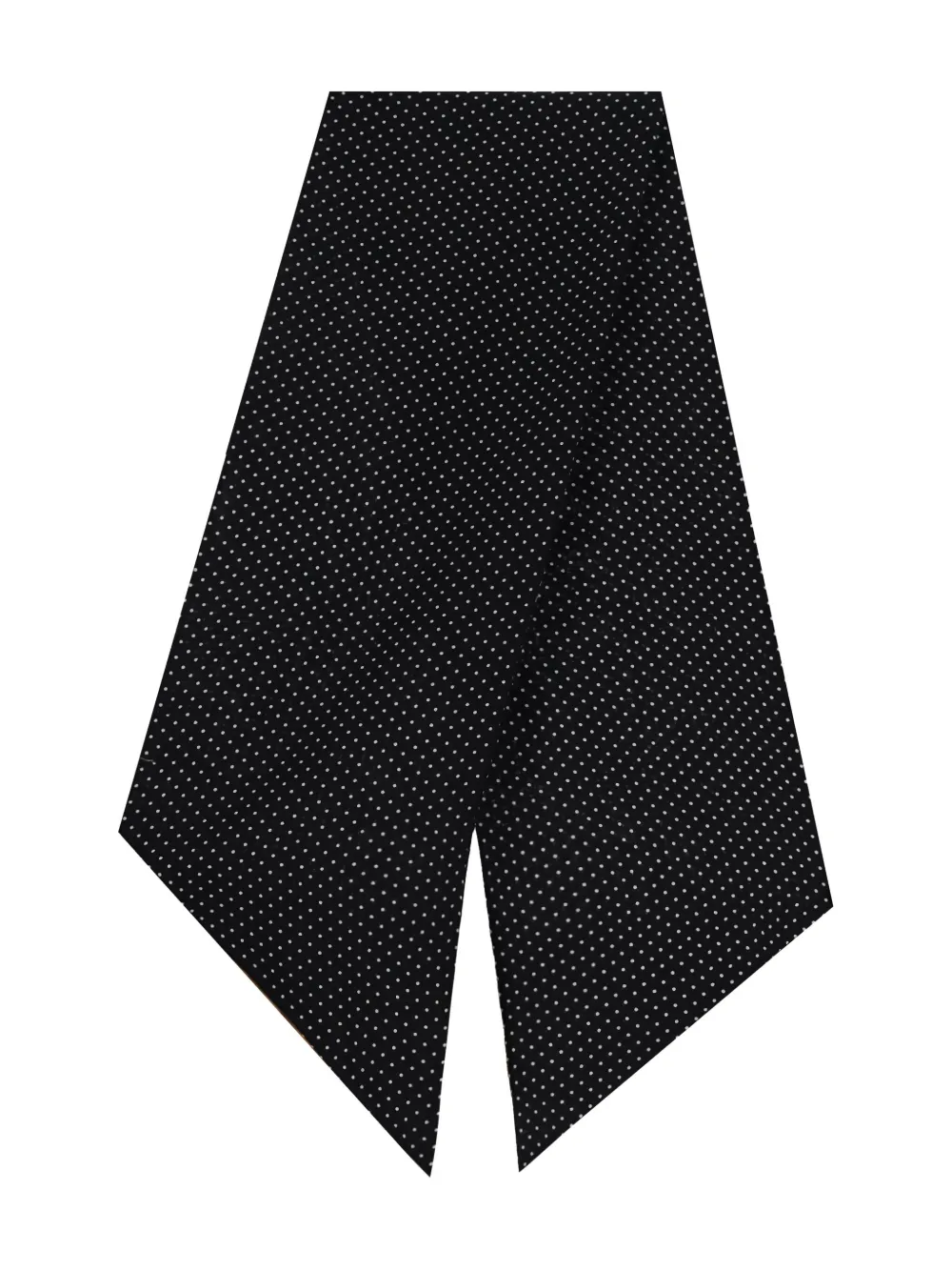 Destin polka-dot pattern scarf Zwart