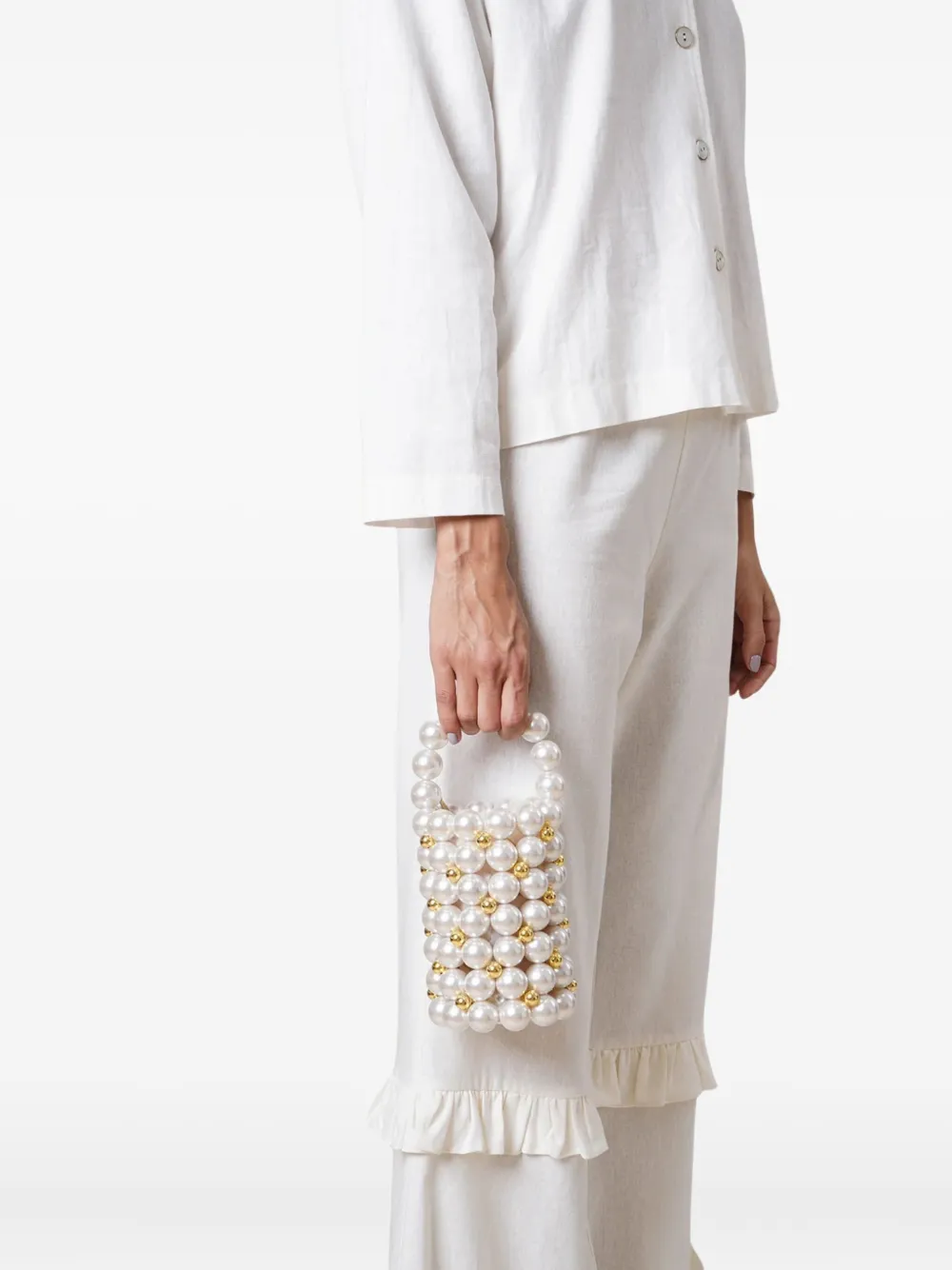 Vanina Le Comino pearl beaded bag | Image 2