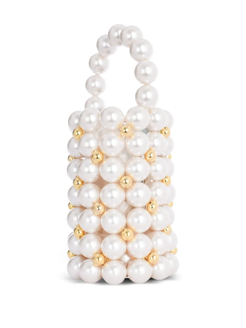 Vanina Le Comino Pearl Beaded Bag