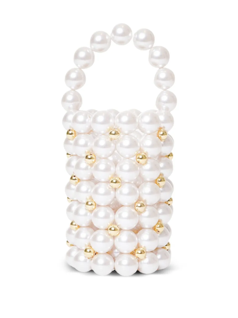Vanina Le Comino Pearl Beaded Bag
