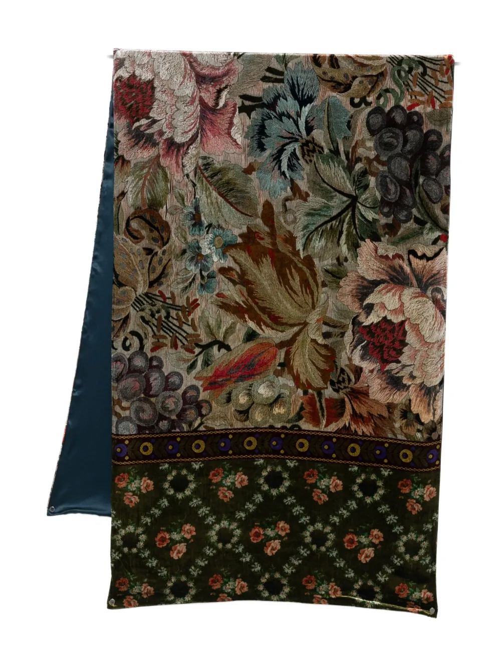 Pierre-Louis Mascia Kanadas floral scarf - グリーン Pierre-Louis Mascia Kanadas floral scarf - グリーン