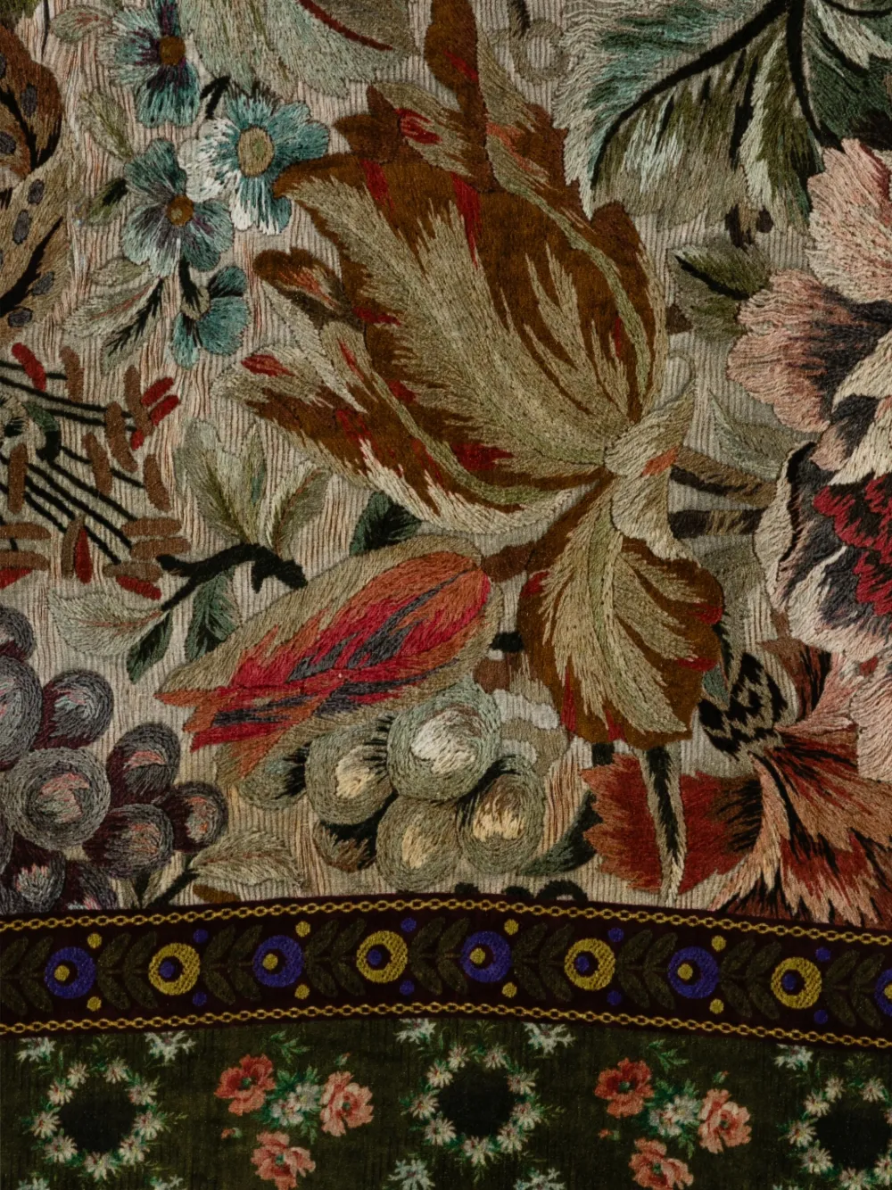 Pierre-Louis Mascia Kanadas floral scarf Groen