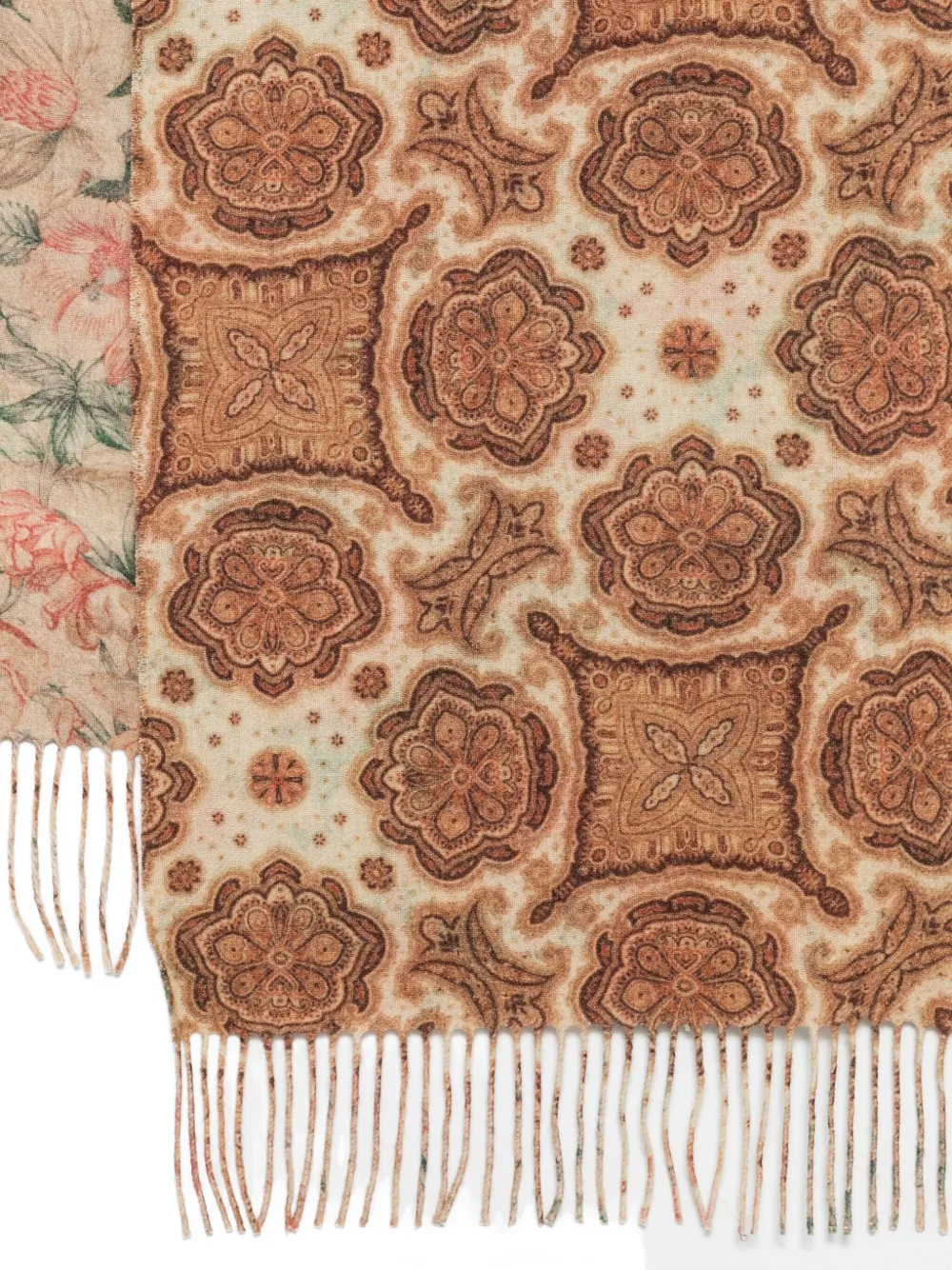 Pierre-Louis Mascia paisley-motif scarf Beige