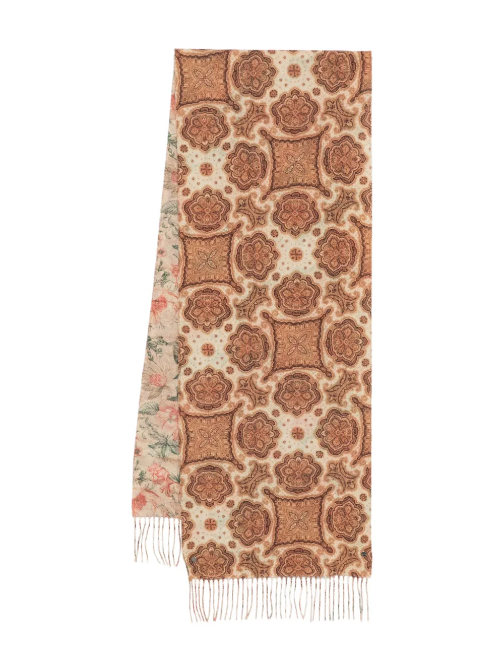Pierre-Louis Mascia paisley-motif scarf Beige