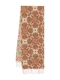 Pierre-Louis Mascia paisley-motif scarf - Neutrals