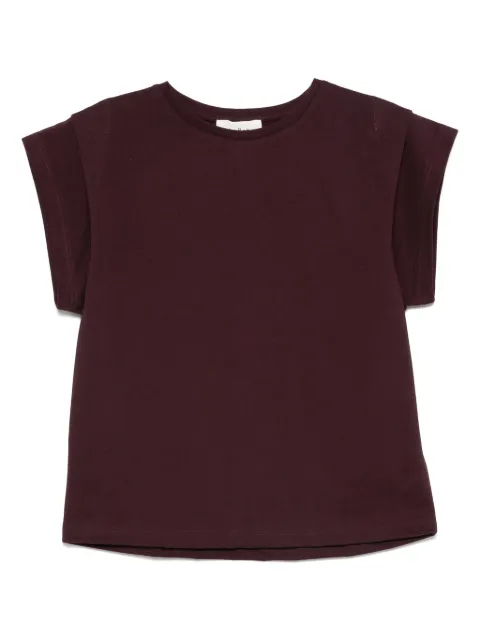 Ba&Sh Pio capped-sleeve cotton T-shirt