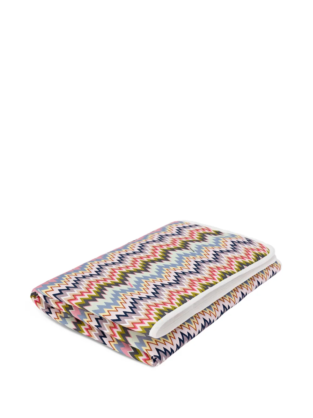 Missoni Kids Zigzag-pattern Blanket - Pink 
