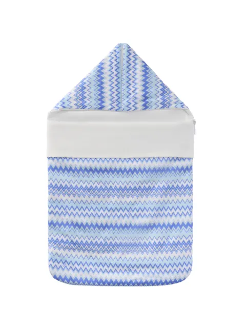Missoni Kids chevron-pattern sleep bag