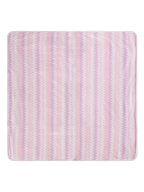 Missoni Kids frazada con motivo en zigzag