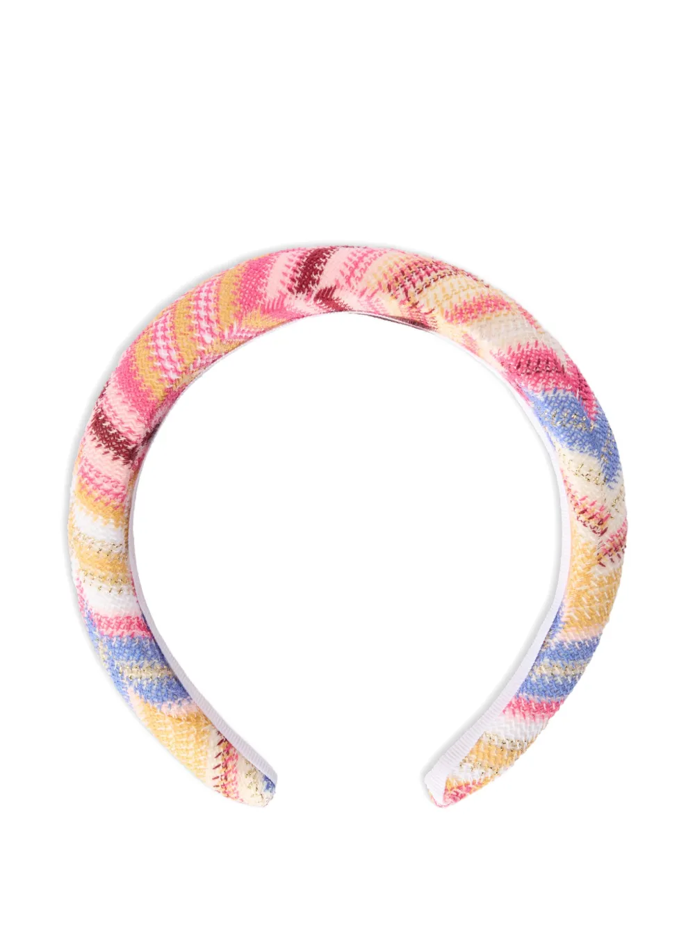 Missoni Kids patterned headband - Rosa