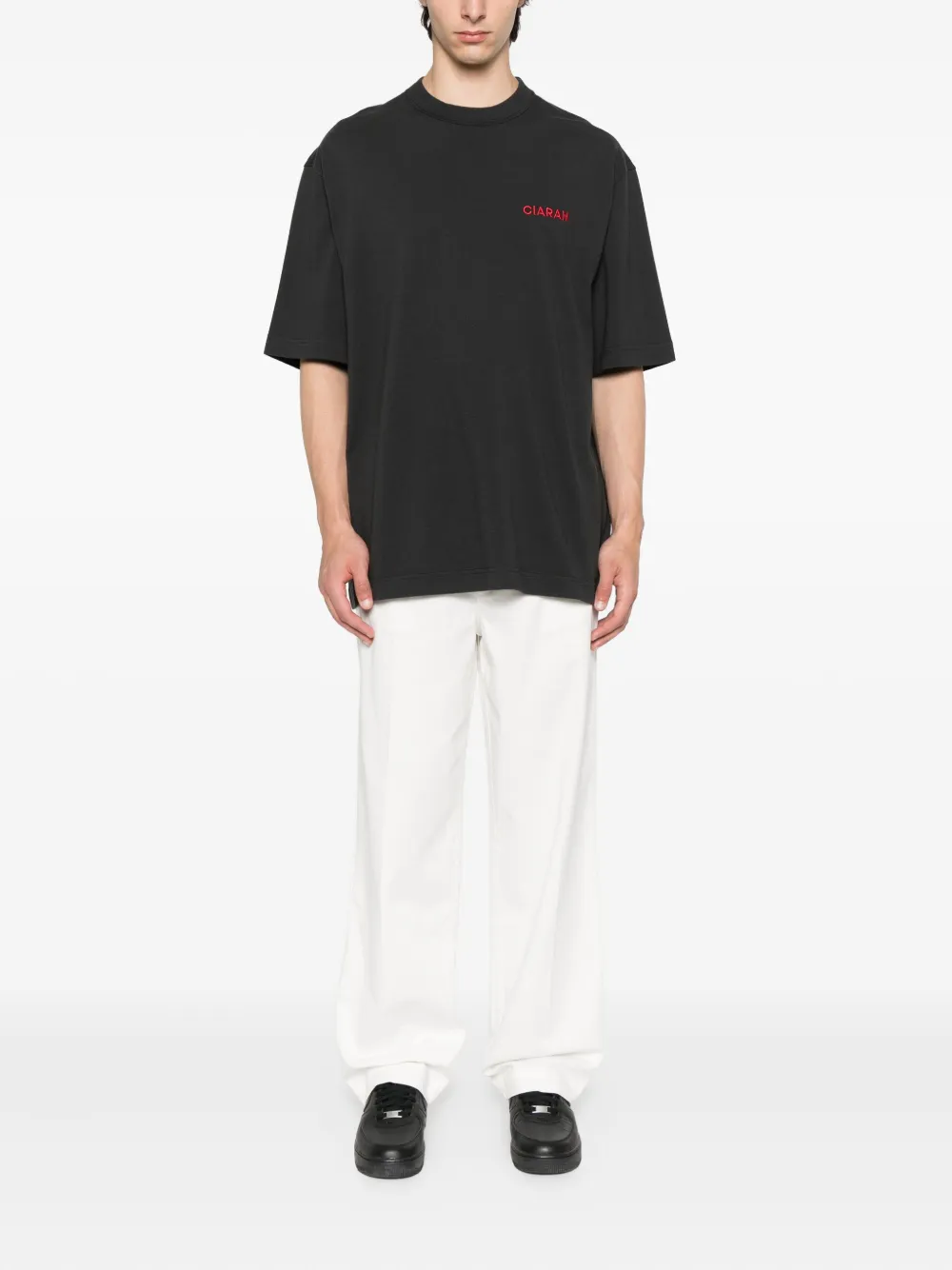 CIARAN logo-embroidered T-shirt | T-Shirts | Image 2