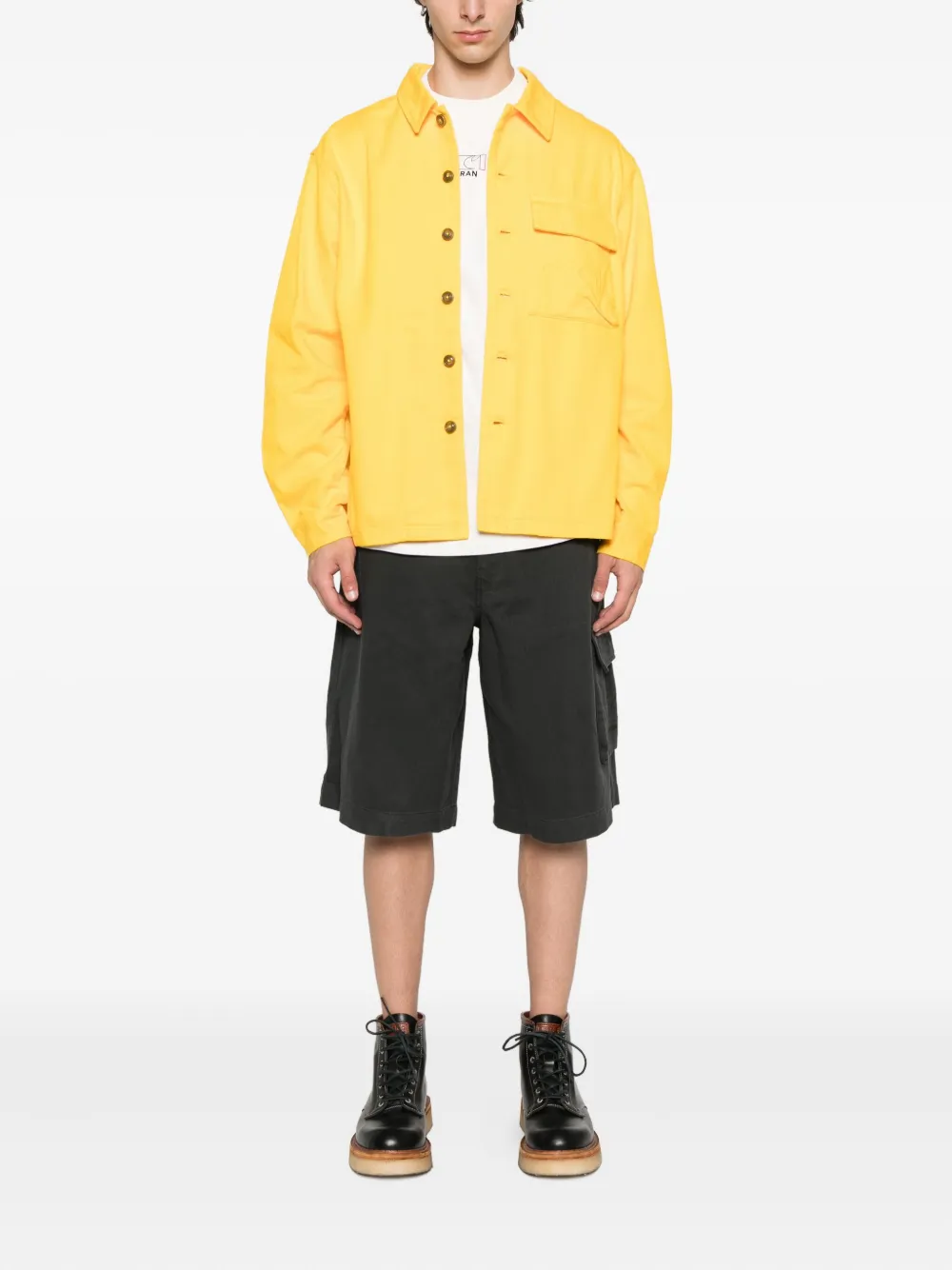 CIARAN button-fastening chest-pocket shirt | Image 2