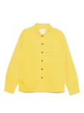 CIARAN button-fastening chest-pocket shirt - Yellow