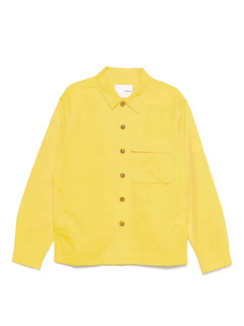 CIARAN button-fastening chest-pocket shirt