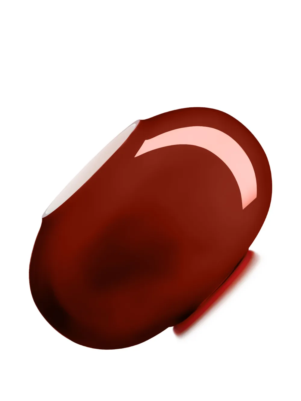 IVV Pandora ronde glazen vaas - Rood