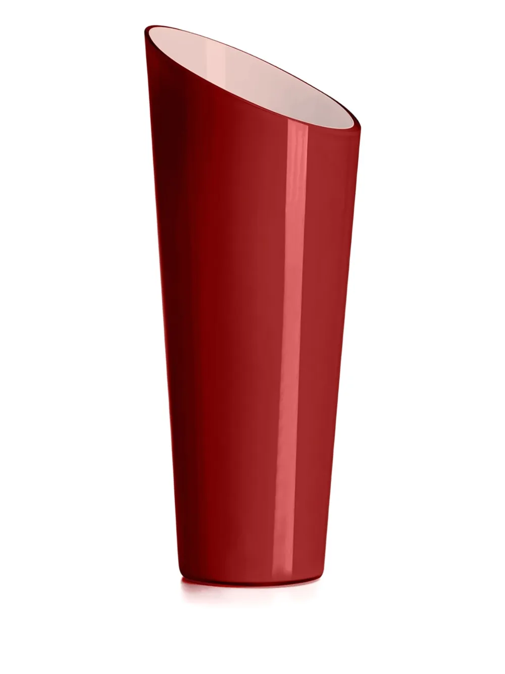 Ivv Glass Vase In Red