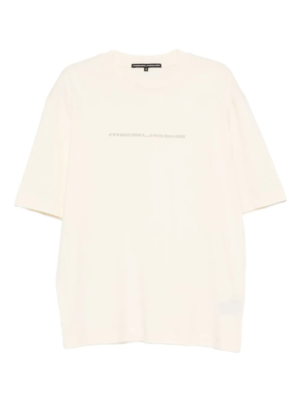 MEGUSTA  logo-print T-shirt | Neutrals | Image 1