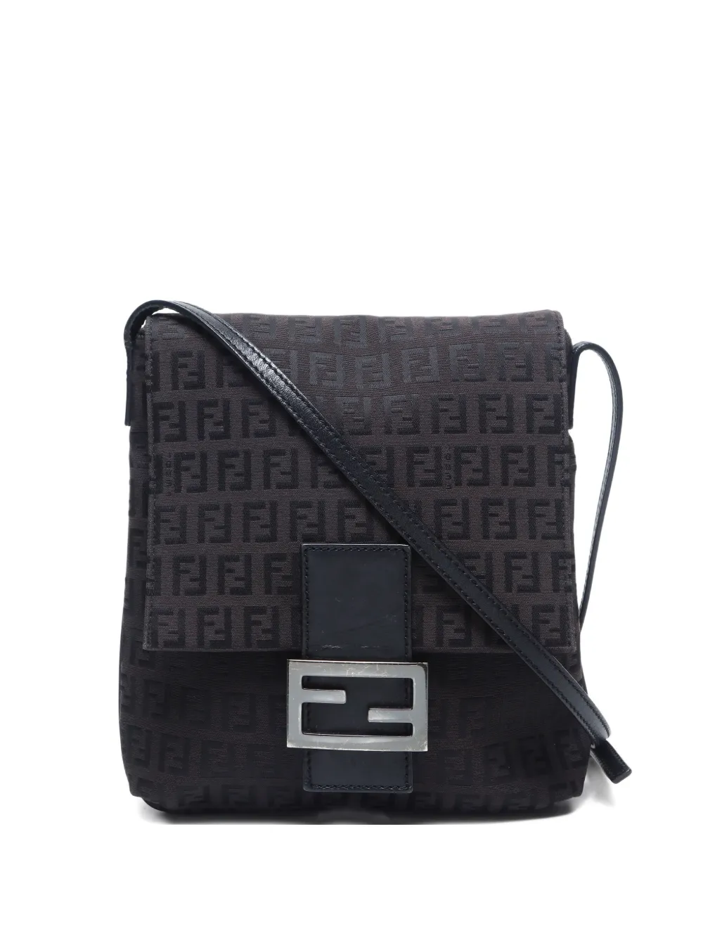 Fendi Pre-Owned 2010-2020 Zucchino Mamma crossbody bag | Brown | Image 1