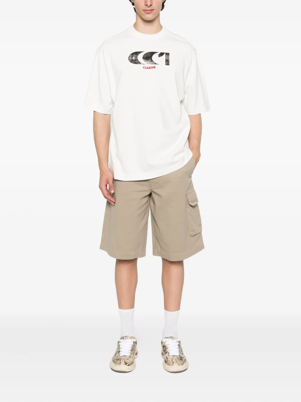 CIARAN cargo-pocket cotton shorts | Cargo Shorts | Image 2