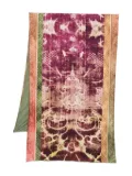 Pierre-Louis Mascia Aloewon damask-pattern scarf - Purple