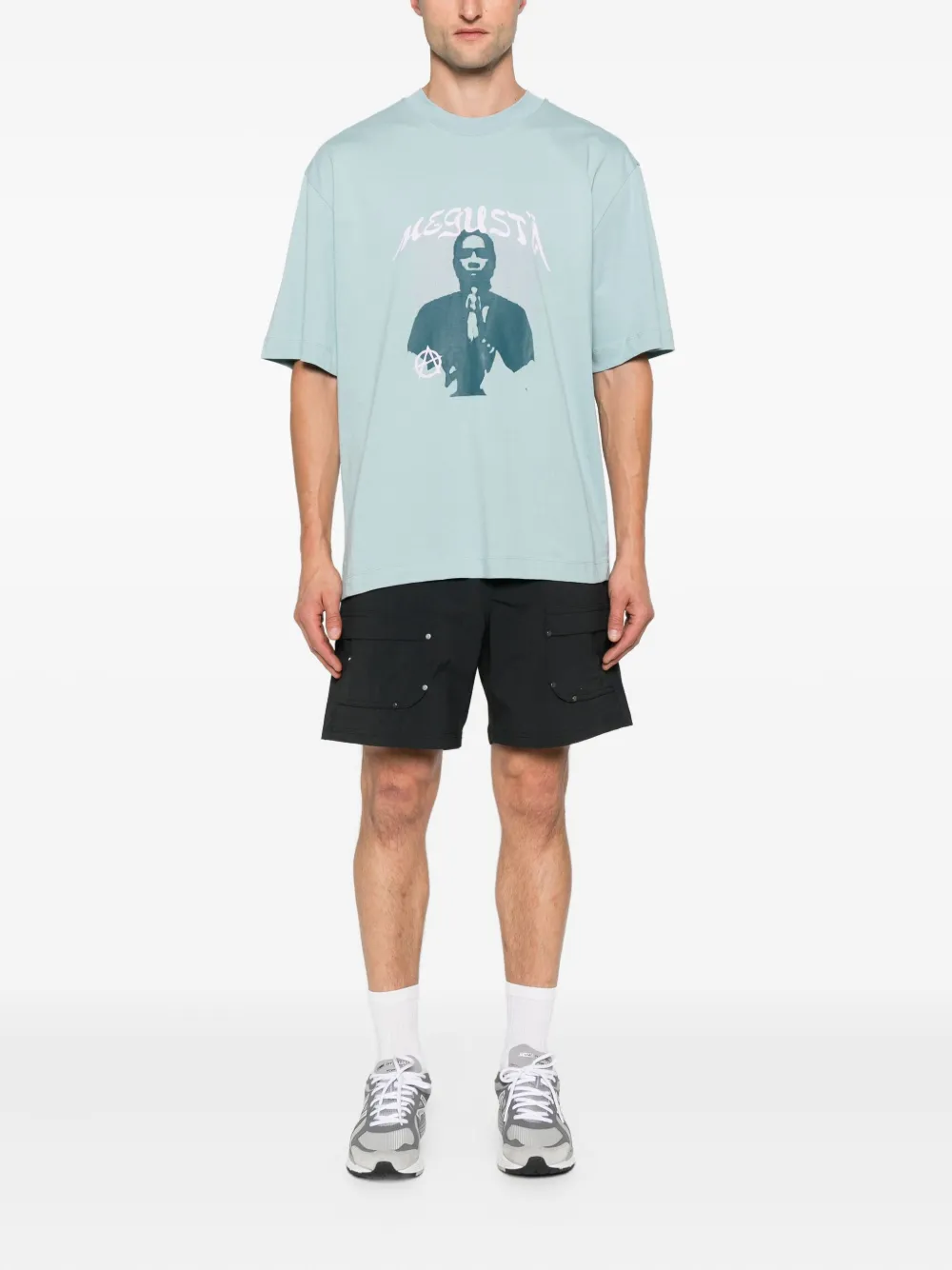 MEGUSTA  Prayer graphic-print T-shirt | T-Shirts | Image 2