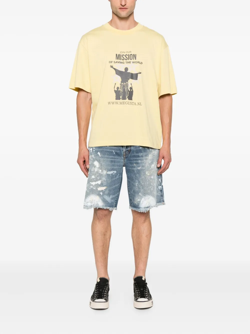 MEGUSTA  Recruiter graphic-print T-shirt | T-Shirts | Image 2