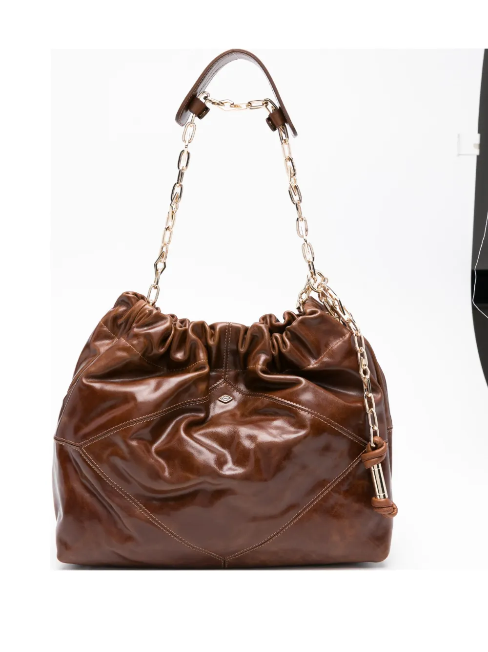 Ba&sh June Chain-strap Leather Tote Bag