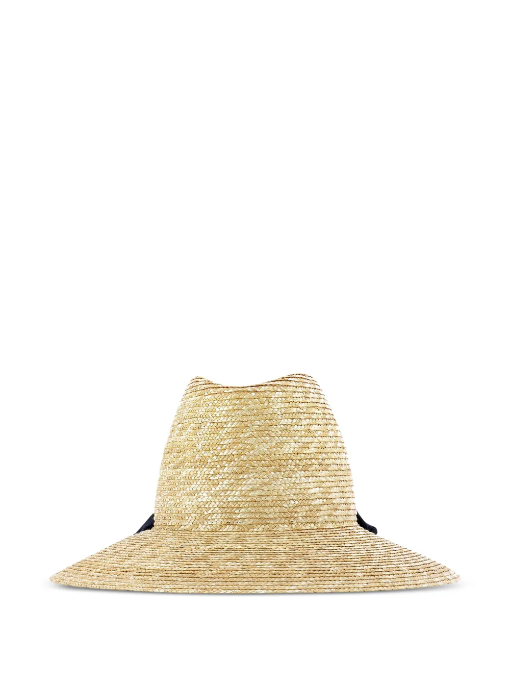 Gallo raffia ribbon fedora hat Beige