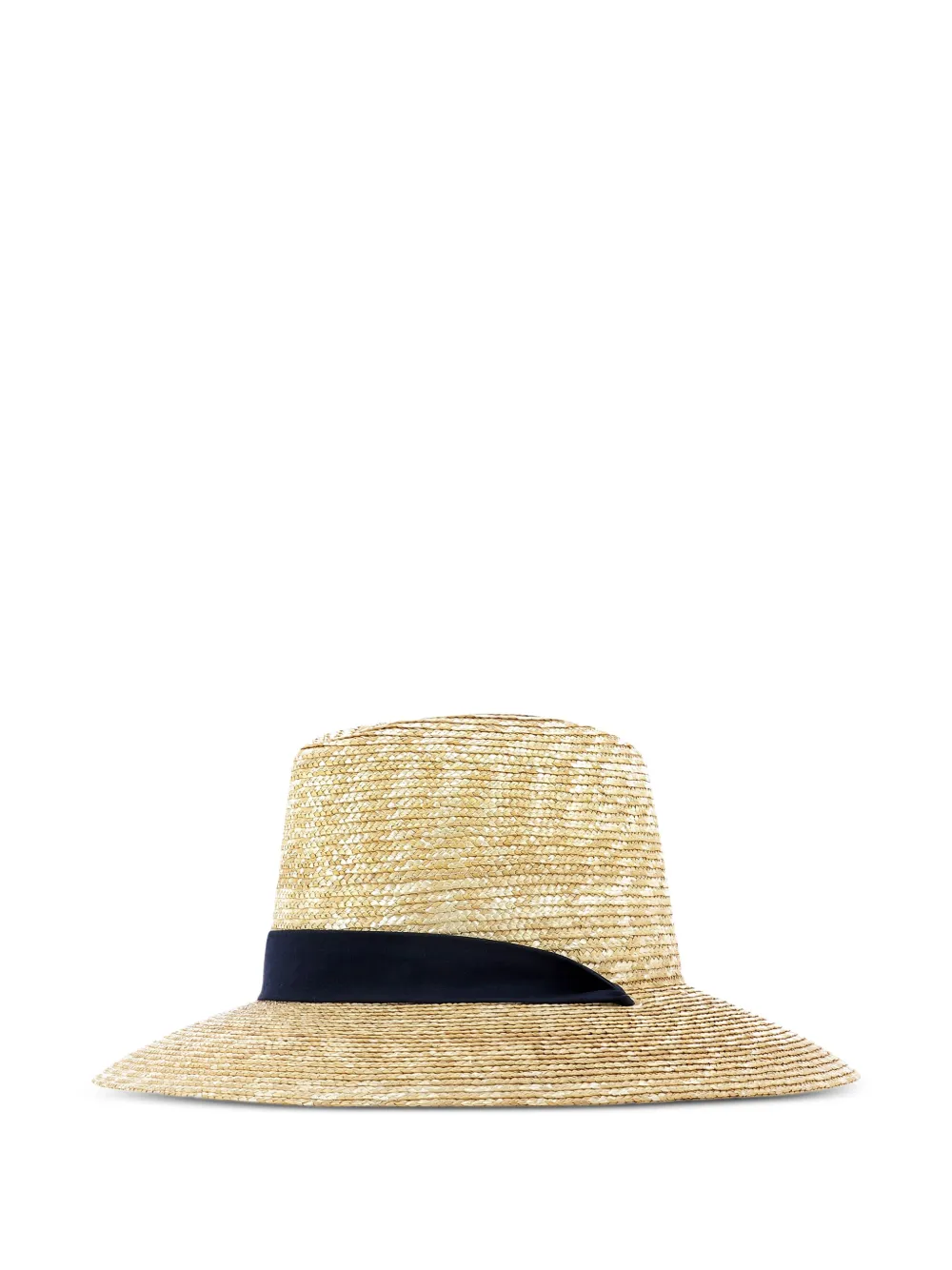 Gallo raffia ribbon fedora hat - Beige