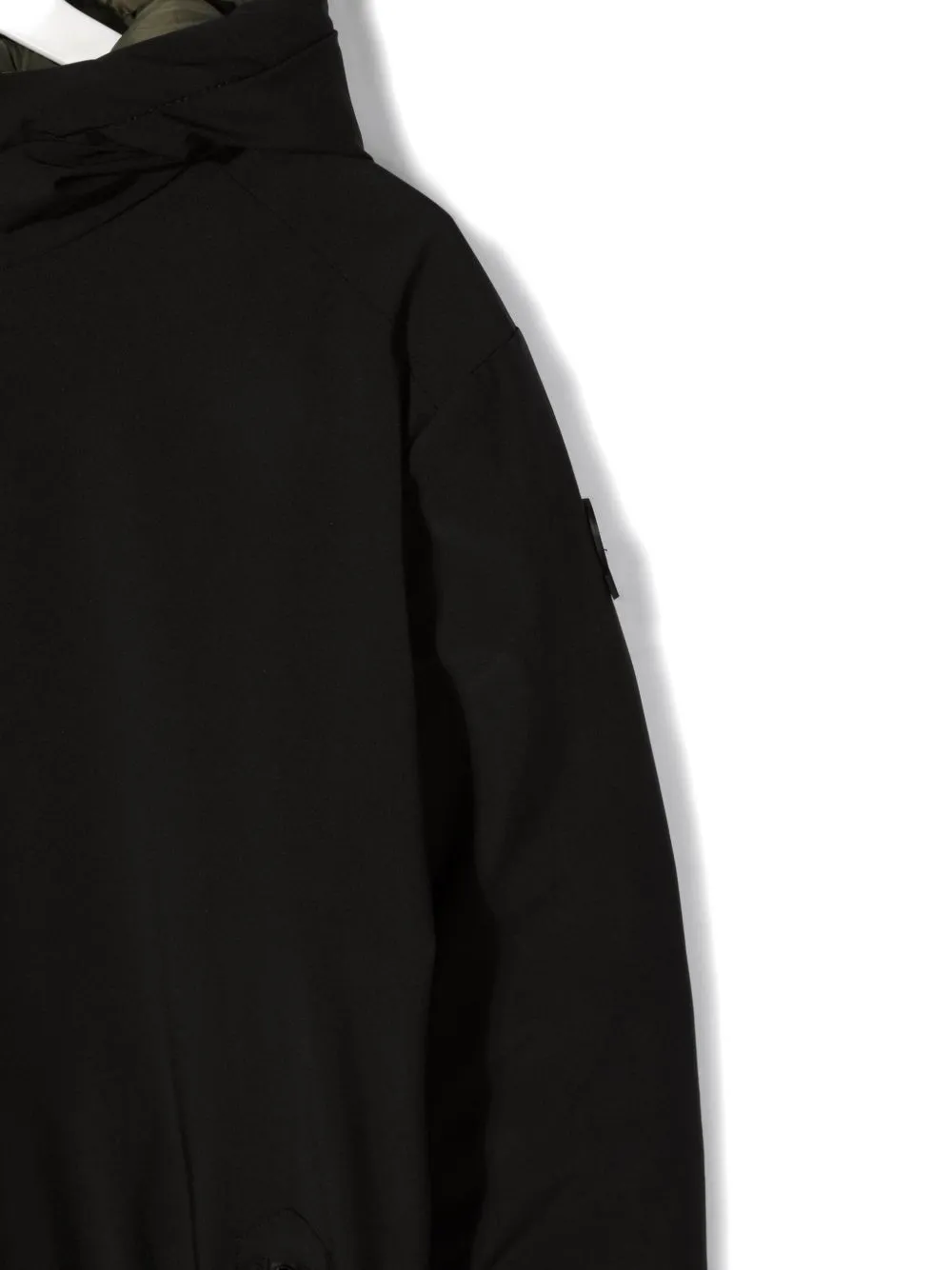 Invicta hooded padded jacket Zwart
