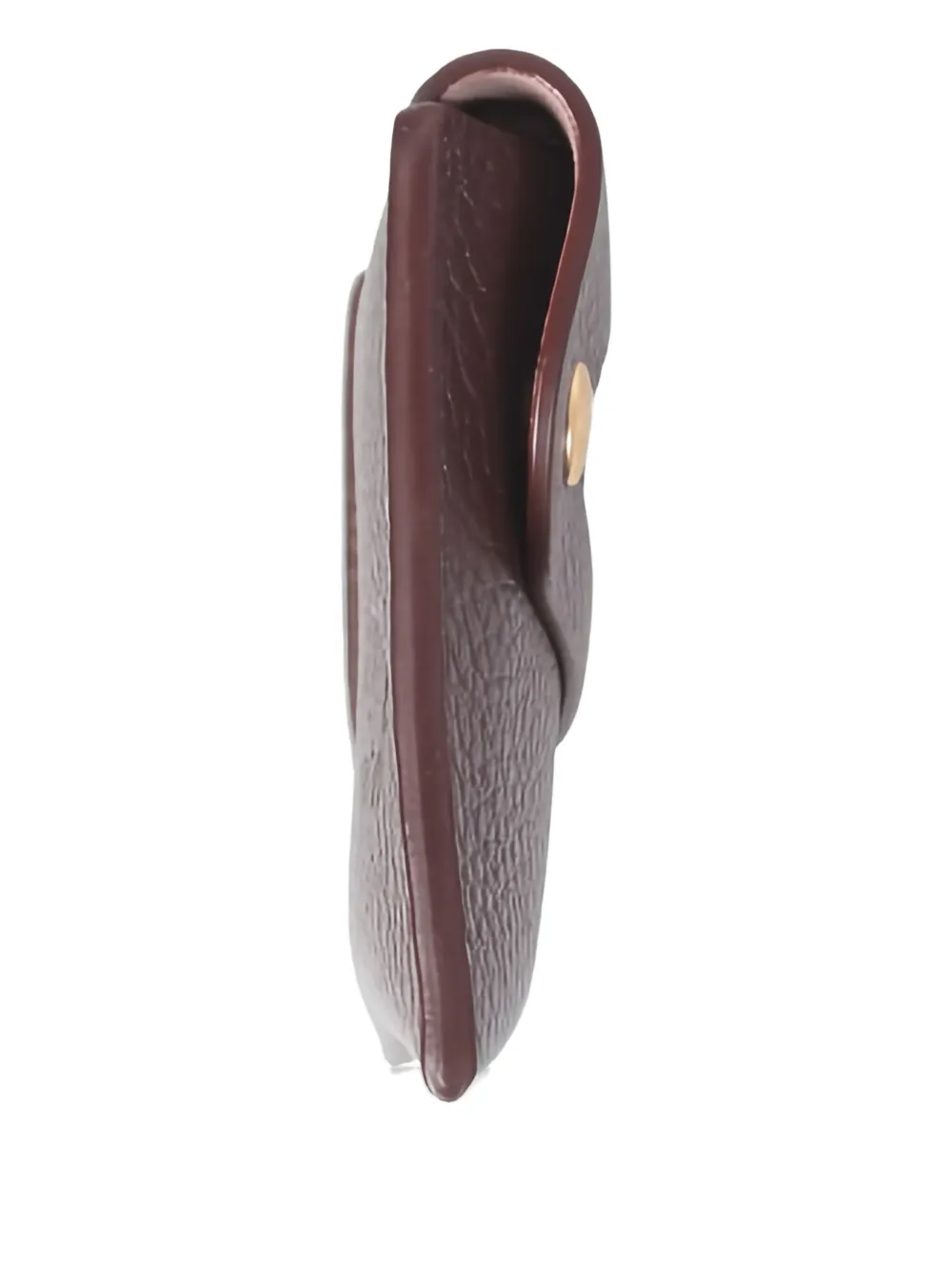 Il Bisonte Leather-keyring Cardholder In Brown