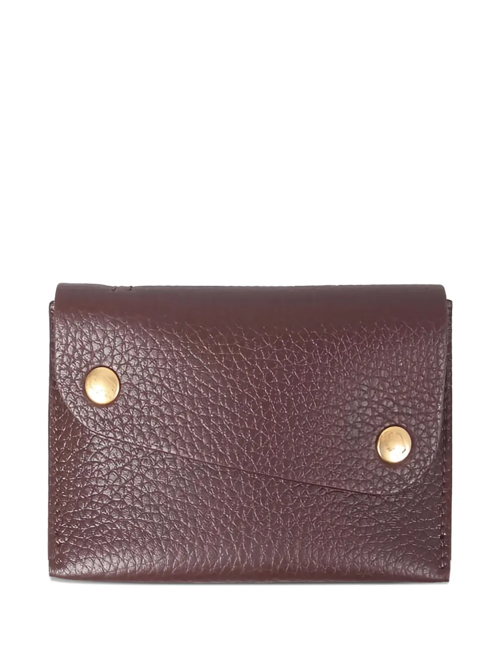 Il Bisonte Leather-keyring Cardholder In Brown