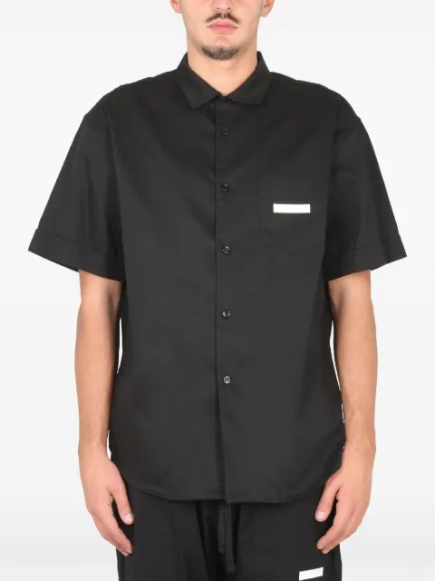 Ih Nom Uh Nit logo-patch short-sleeved shirt