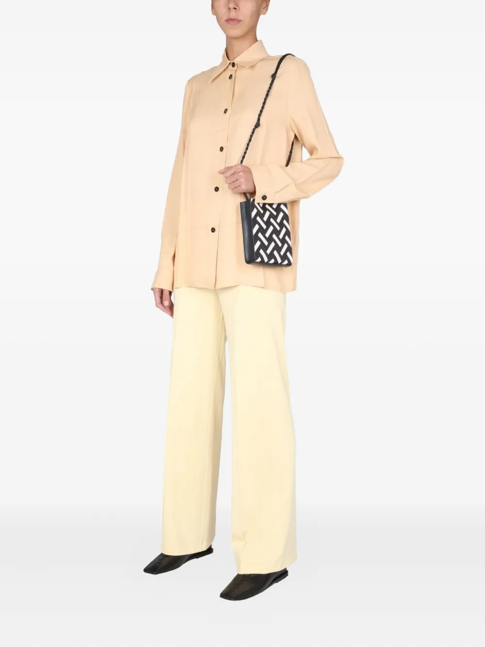 Jil Sander button-up shirt - Beige