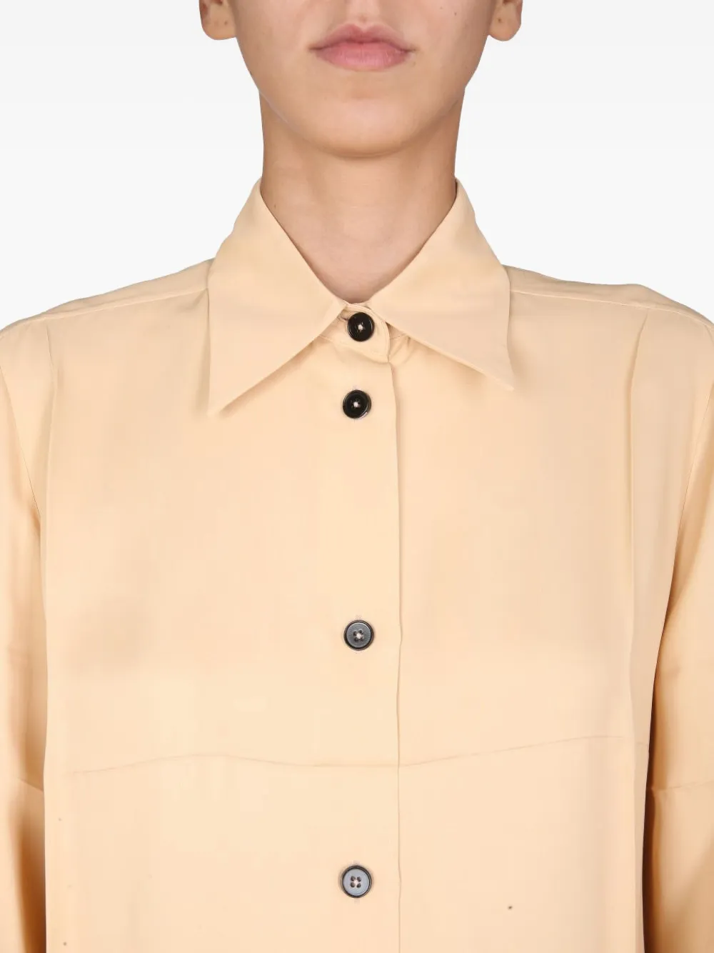 Jil Sander Button-up Shirt In Neutral