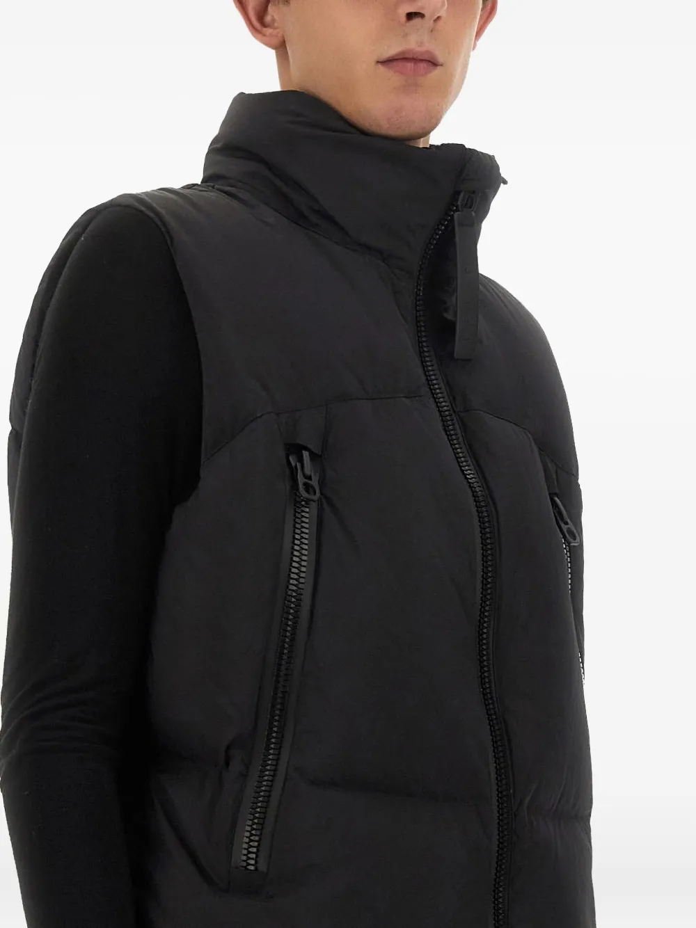 JG1 Bodywarmer met rits Zwart