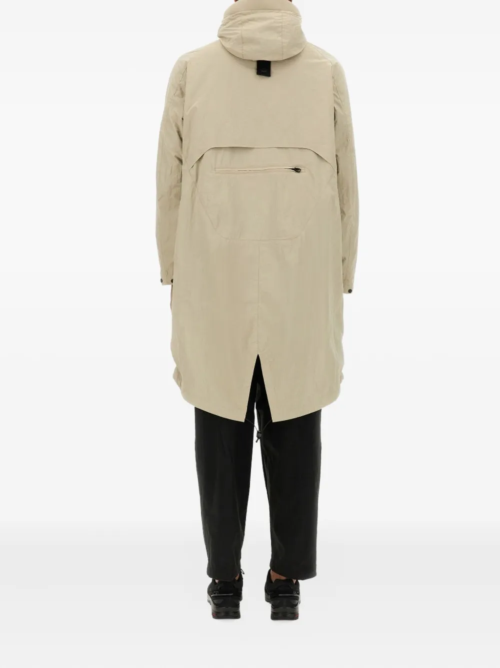 JG1 zip-fastening coat - Beige