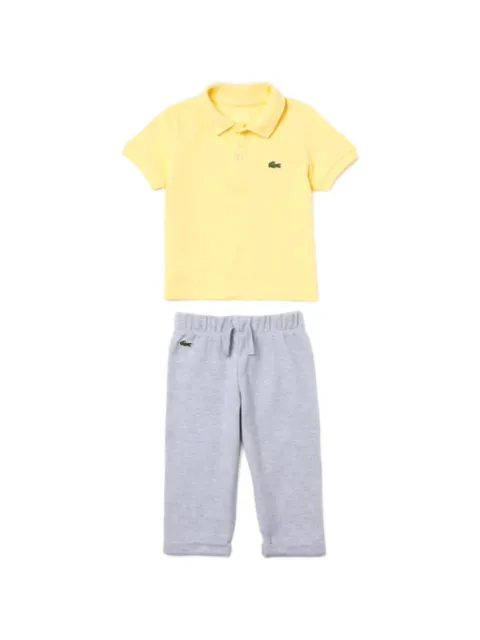 Lacoste Kids ensemble polo et pantalon de jogging à logo appliqué