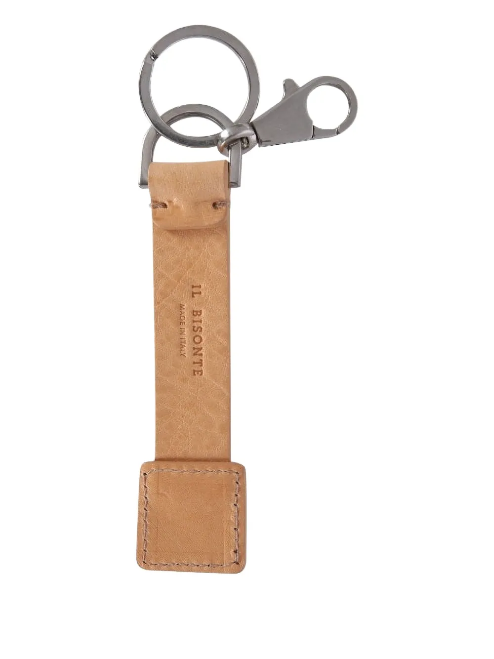 Il Bisonte leather keyring | Image 2