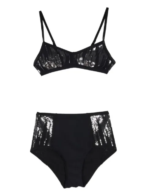 HUALA sequin lingerie set
