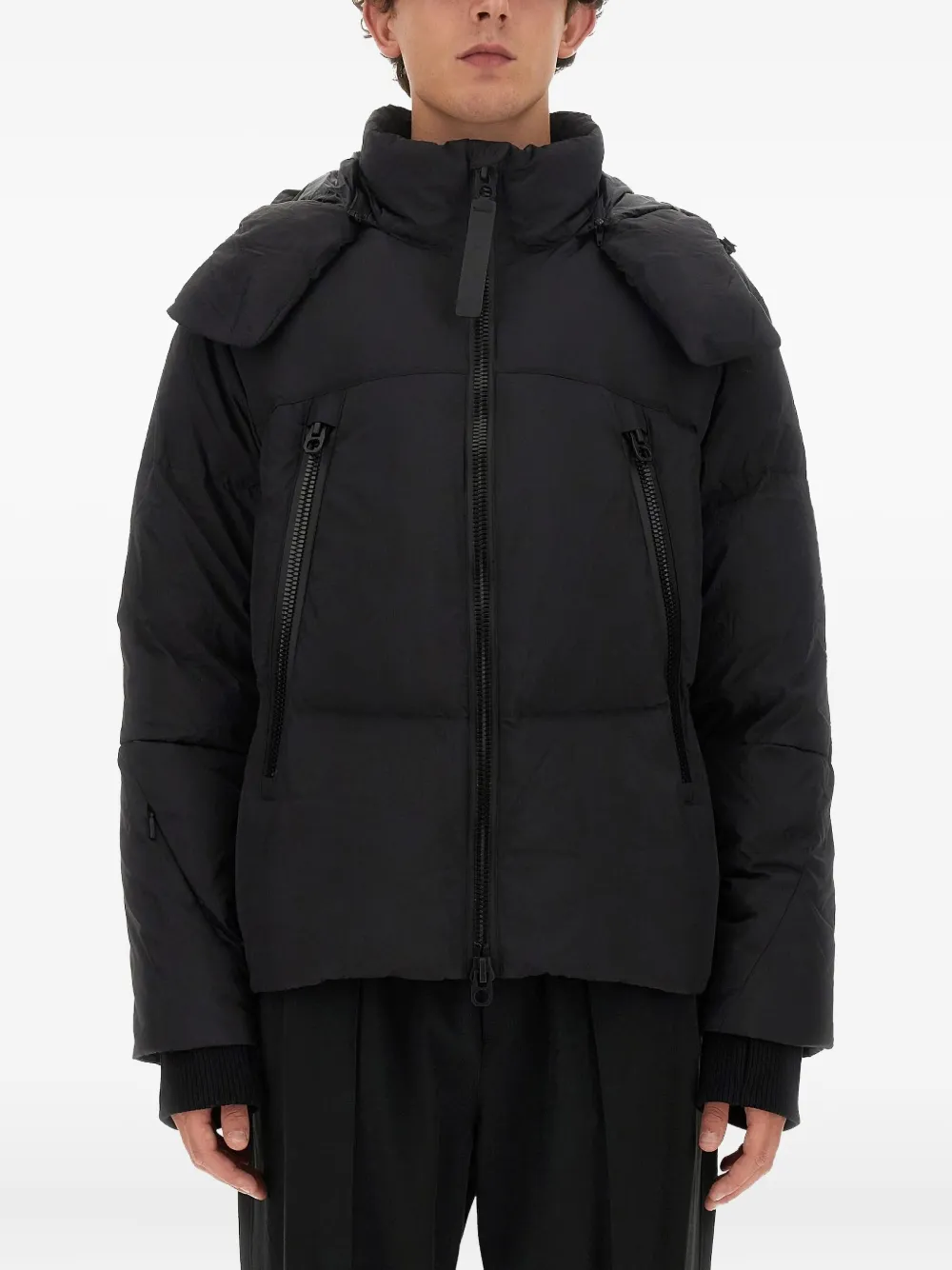 JG1 zip-fastening jacket | Black | Image 1